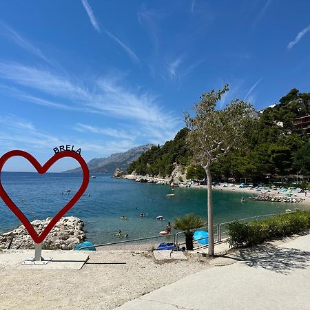 Apartmani Jurica I Ankica Brela Dış mekan fotoğraf