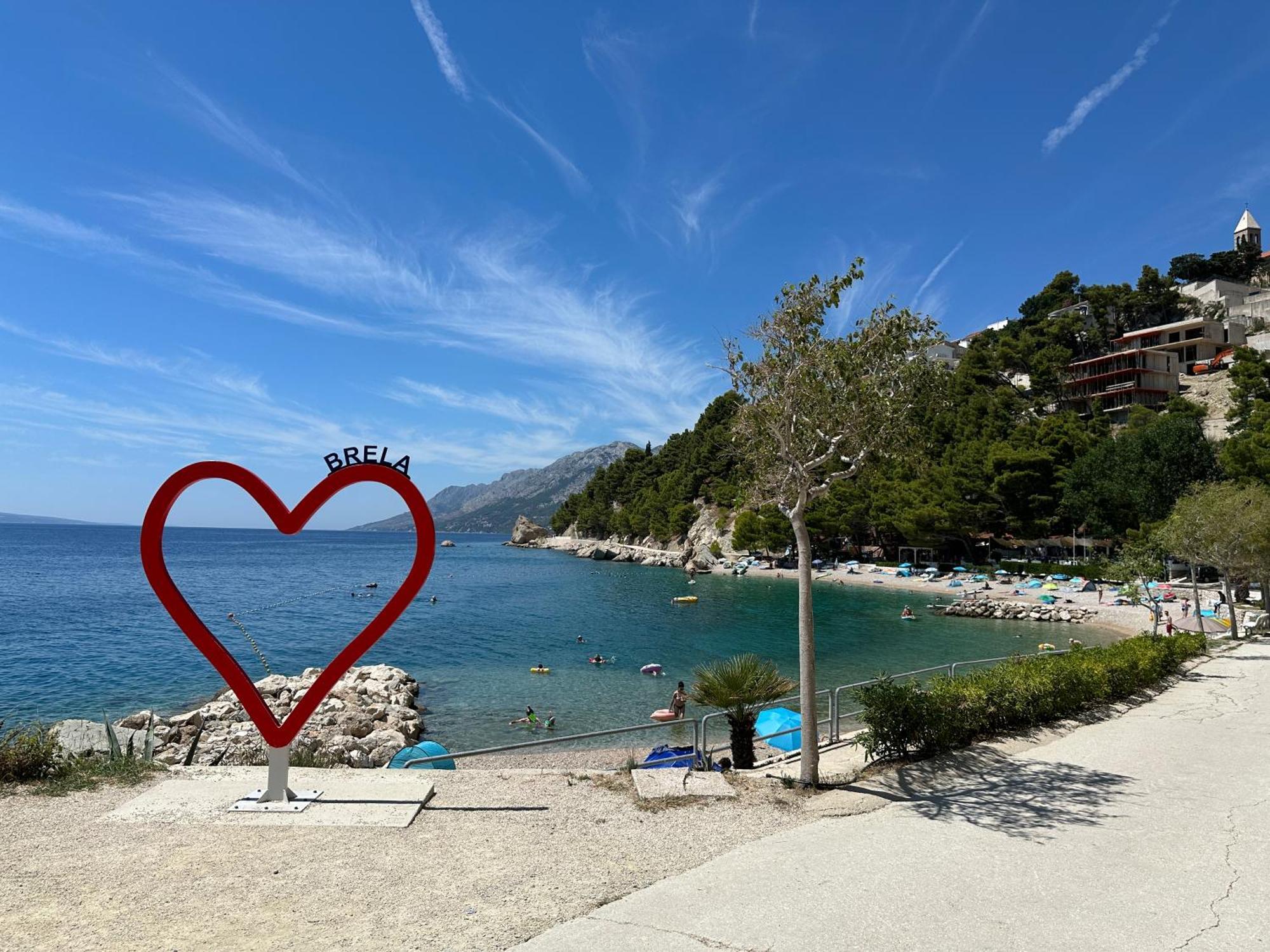 Apartmani Jurica I Ankica Brela Dış mekan fotoğraf