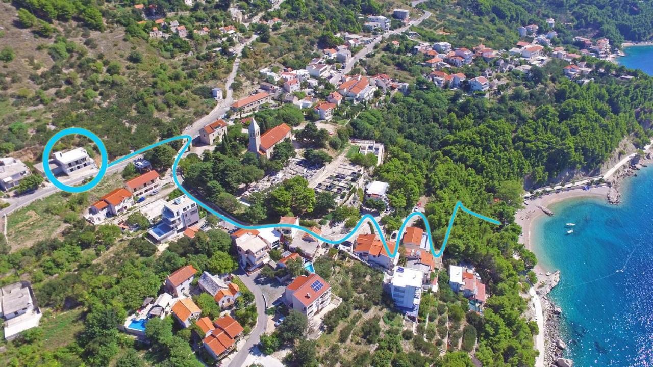 Apartmani Jurica I Ankica Brela Dış mekan fotoğraf